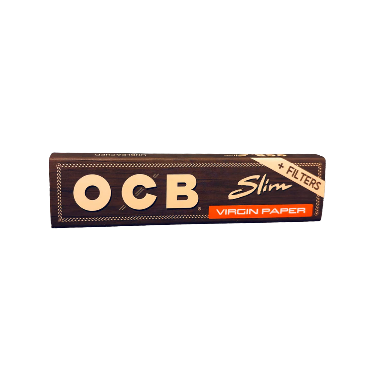 OCB Rolling Papers + Tips: Virgin - King Size Slim