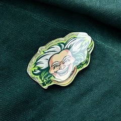 Professor Herb Acrylic Pin Badge