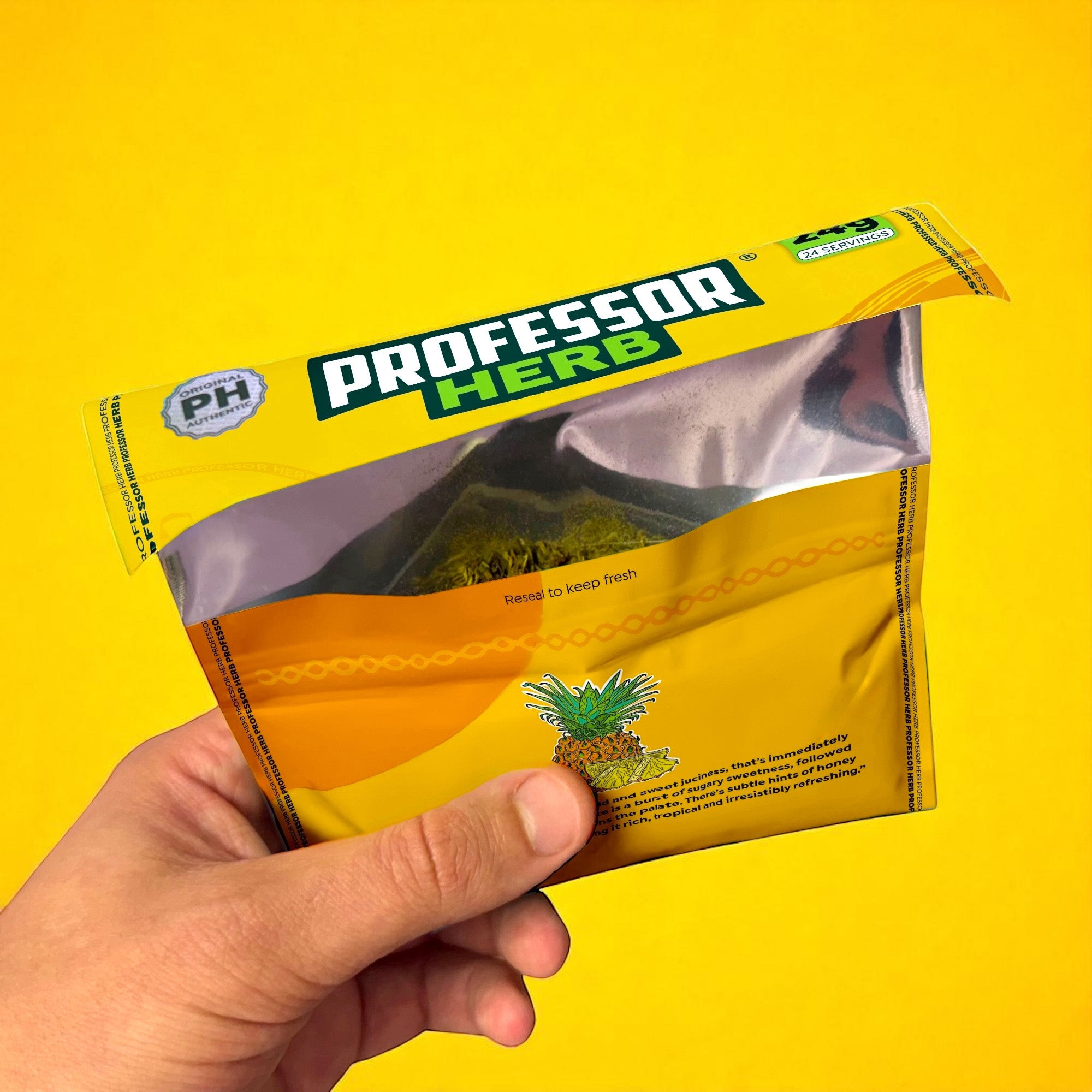 Professor Herb Premium Hemp Blend (Box of 10) - Pineapple