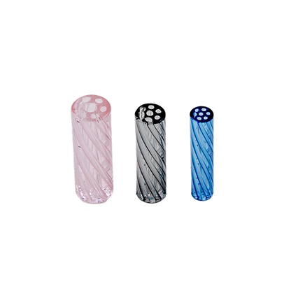 Professor Herb Assorted Colour And Size Glass Tips (3 Tips)
