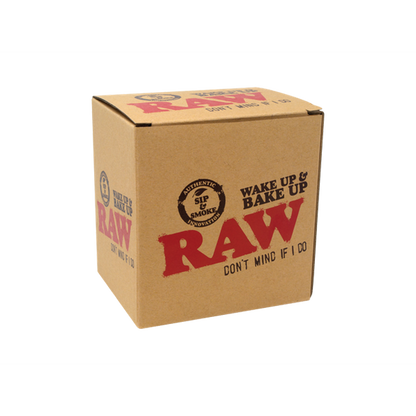RAW Wake Up & Bake Up Mug-RAW