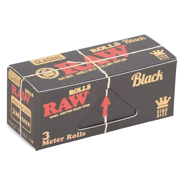 RAW Black 3M Roll Rolling Paper