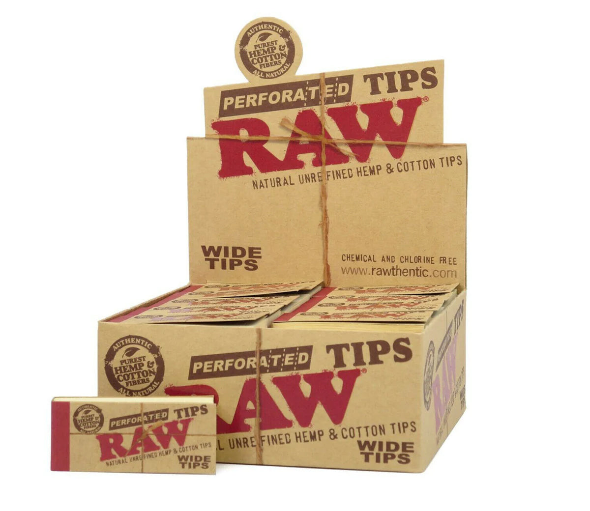 RAW Perforated Classic Wide Tips