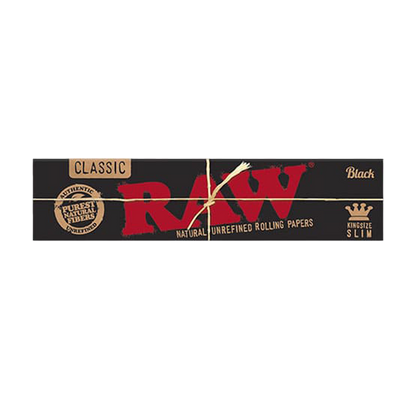RAW Classic Natural Black Rolling Papers