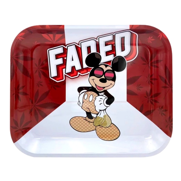 Smoke Arsenal Rolling Tray - Large - Faded Mouse