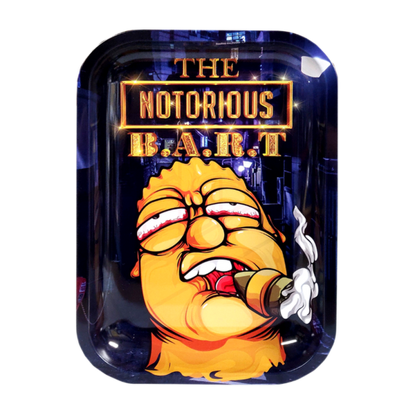 Smoke Arsenal Rolling Tray - Medium - Notorious Bart