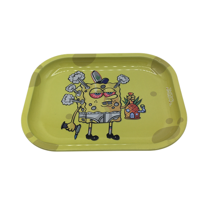 Smoke Arsenal Rolling Tray Small - Sponge Bong-Smoke Arsenal-Blazed Wholesale