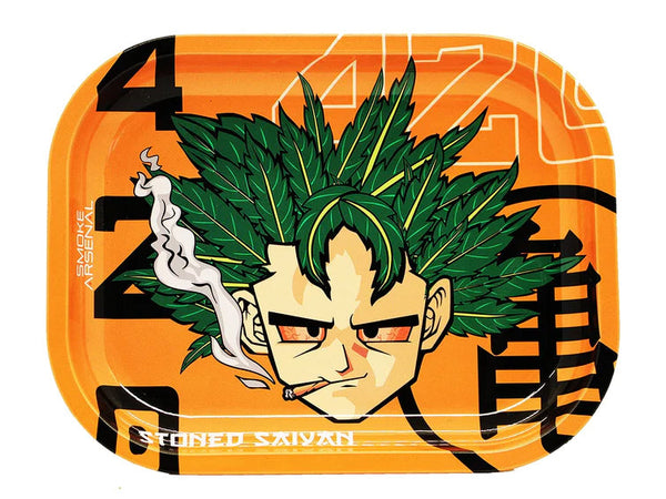 Smoke Arsenal Rolling Tray - Small - Stoned Saiyan