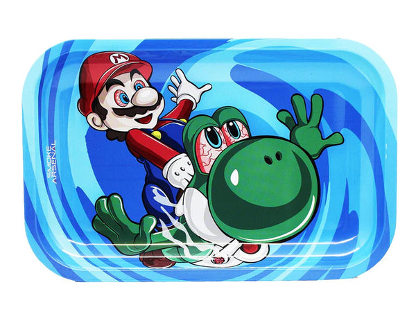 Smoke Arsenal Rolling Tray - Medium - Super Mario