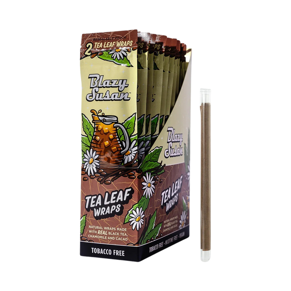 Blazy Susan Tea Leaf Wraps - 25pcs Full Box