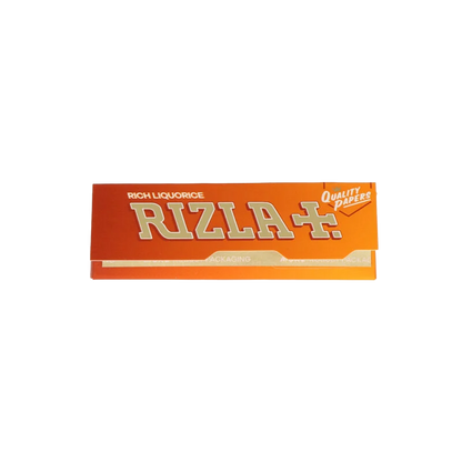 RIZLA Flavoured Rolling Papers: Rich Liquorice - Regular