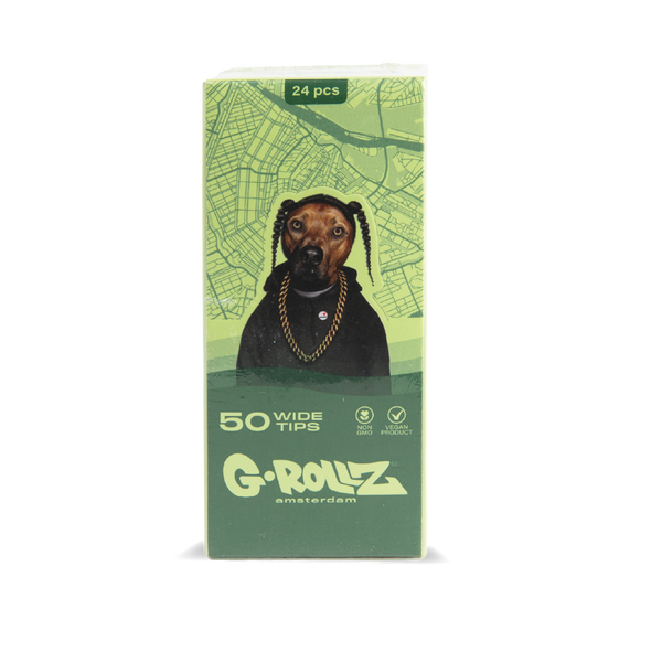 G-Rollz Filter Tips: Pets Rock - Wide - 24pcs Full Box