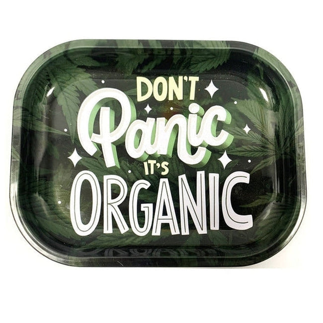 Wise Skies 'It's Organic' Small Rolling Tray-Wise Skies Professor Herb