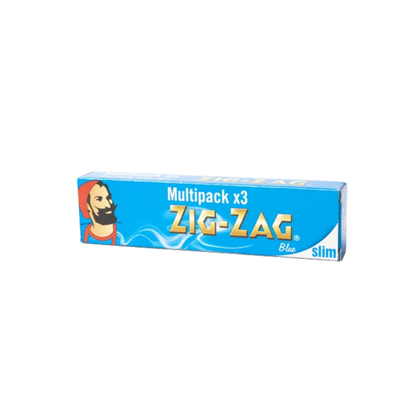 Zig Zag Rolling Papers Multipack: Blue King Size Slim