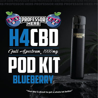 Professor herb h4cbd pod kit blueberry