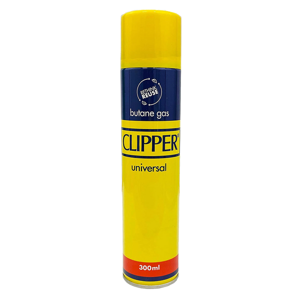 Clipper Butane Lighter Gas: 300ml