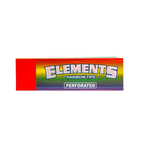 Elements Perforated Premium Rainbow Rolling Tips