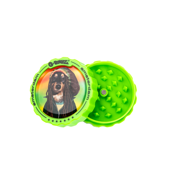 G-Rollz Rasta Dog 3 Part Grinders