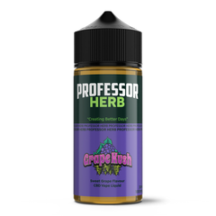 Professor Herb CBD Vape Liquid 1000mg/30ml - Grape Kush