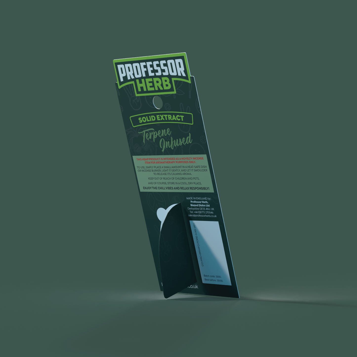 Professor Herb H4CBD Solid Extract 2.0g - Moroccan
