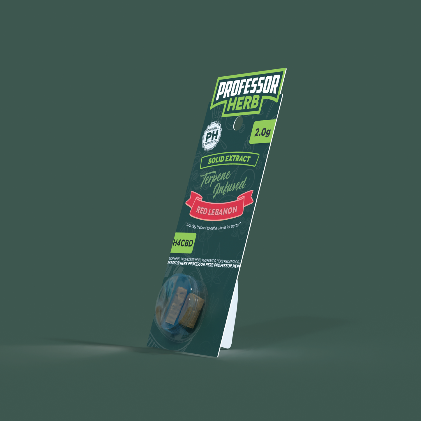 Professor Herb H4CBD Solid Extract 2.0g - Red Lebanon