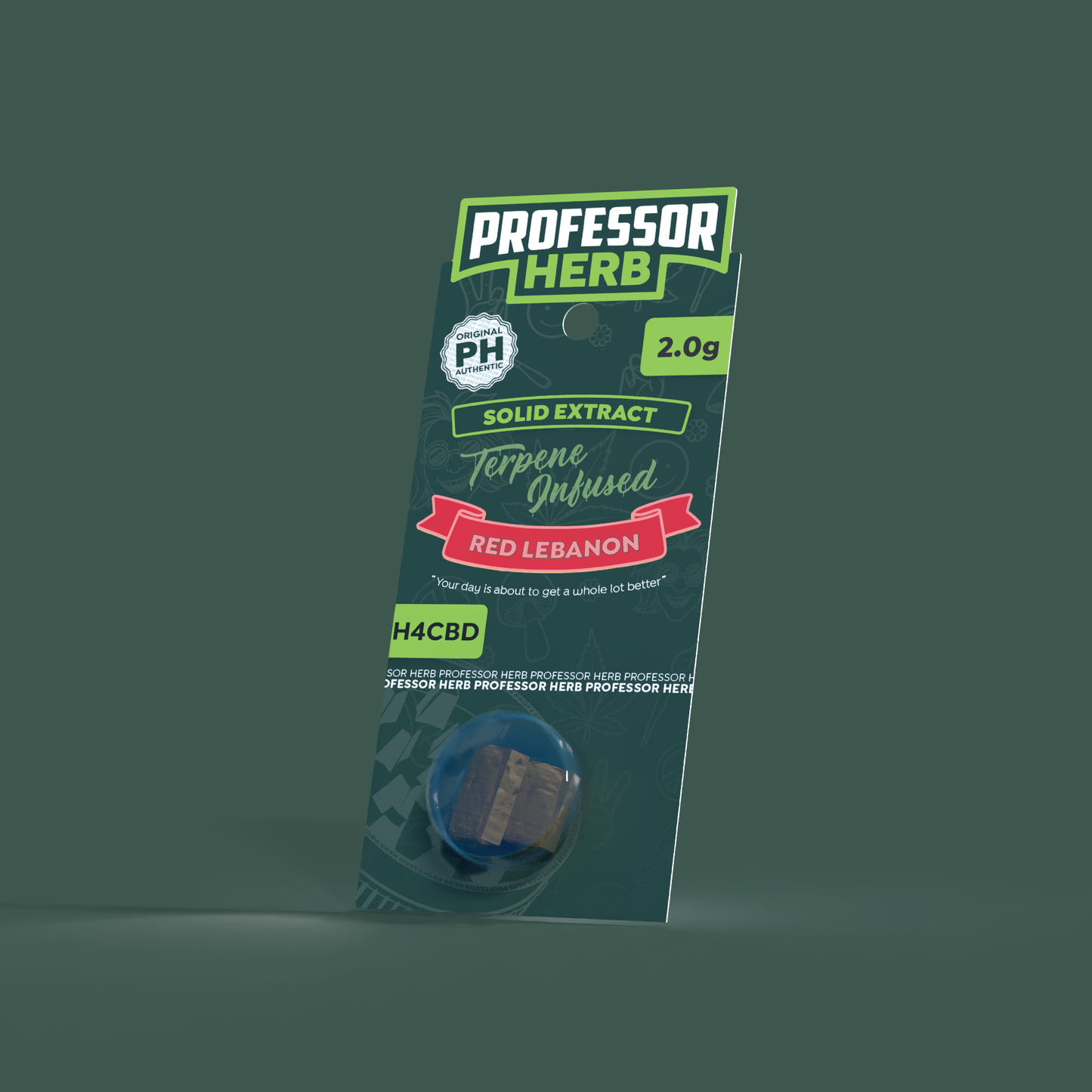 Professor Herb H4CBD Solid Extract 2.0g - Red Lebanon