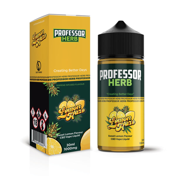 Professor Herb CBD Vape Liquid 1000mg/30ml - Lemon Haze