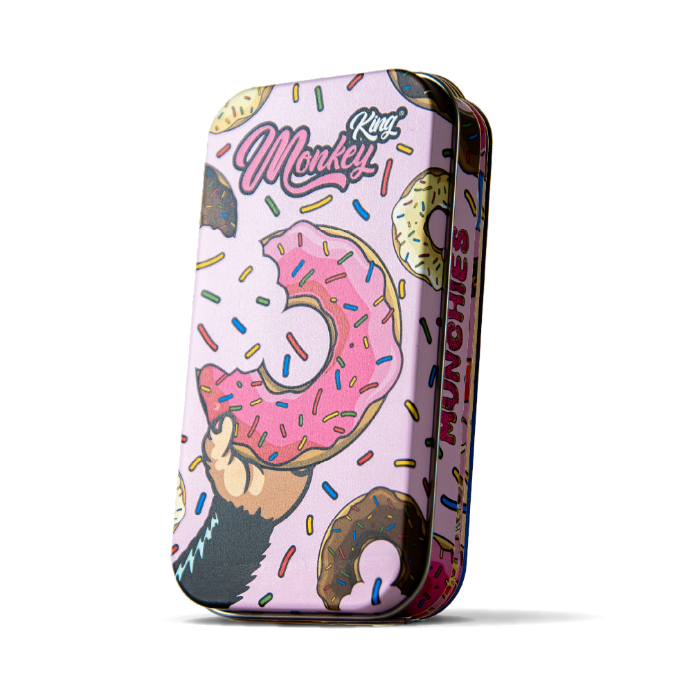 Monkey King Metal Tobacco Tins: Munchies Ed.