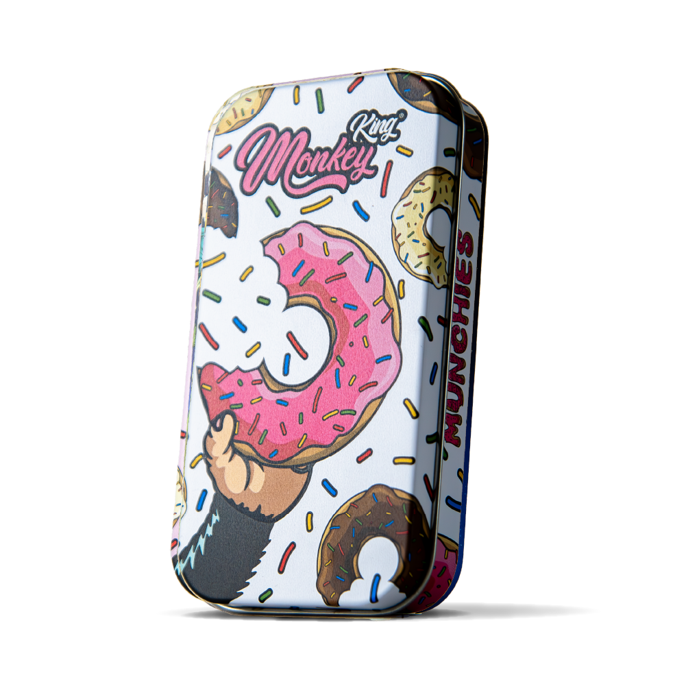 Monkey King Metal Tobacco Tins: Munchies Ed.