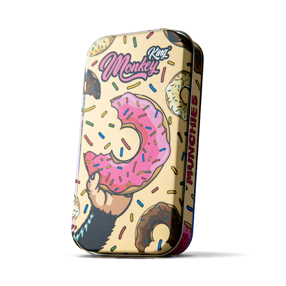 Monkey King Metal Tobacco Tins: Munchies Ed.