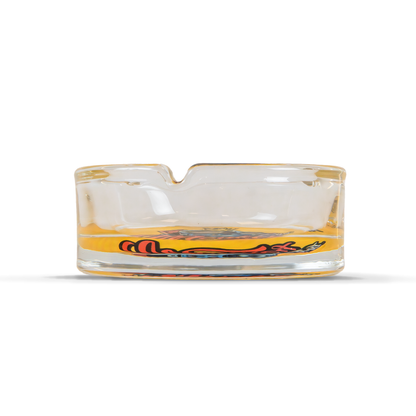 Monkey King Glass Ashtrays