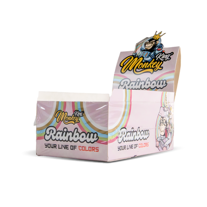 Monkey King Rolling Papers: Rainbow - King Size