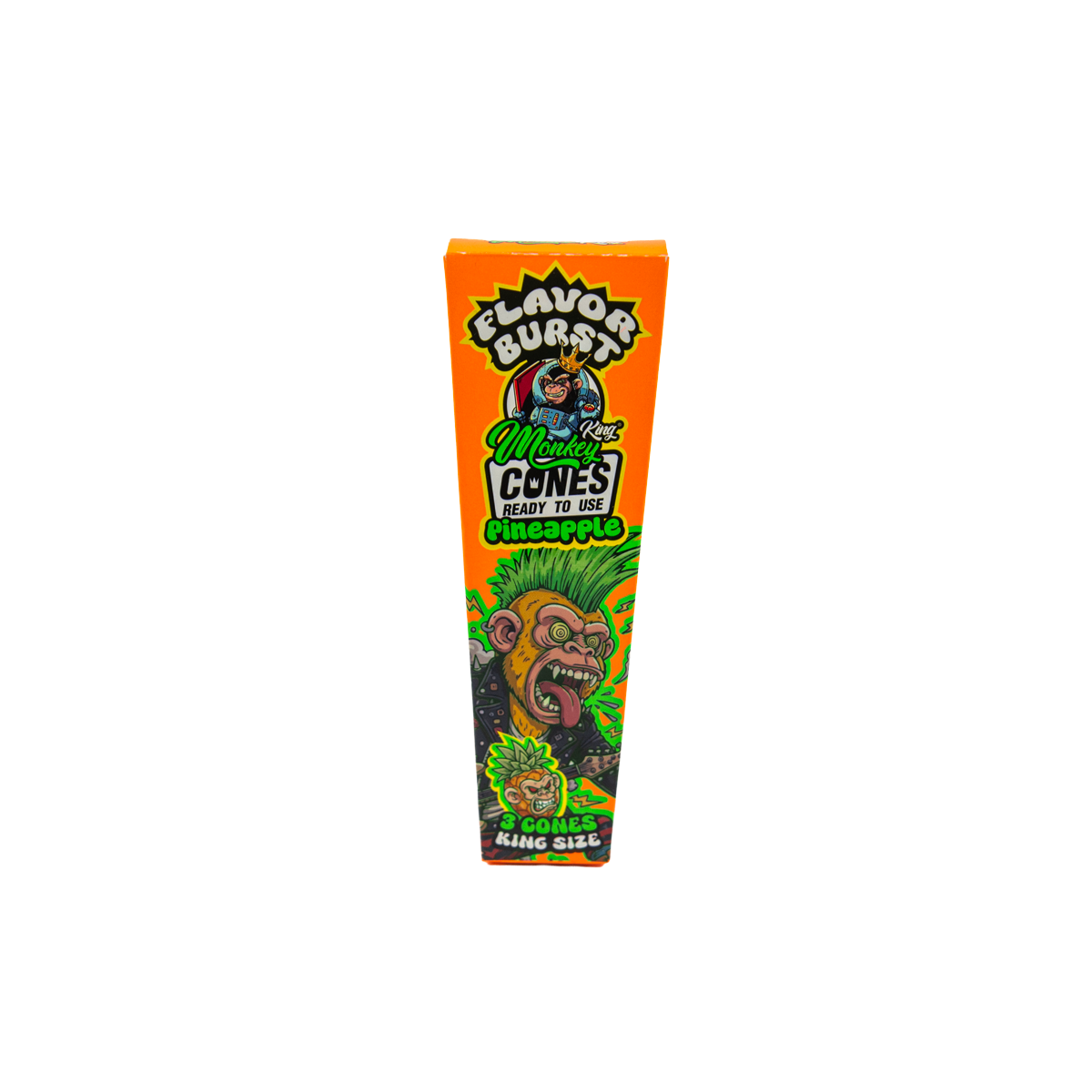 Monkey King King Size Flavor Burst Cones - (3 Pack)