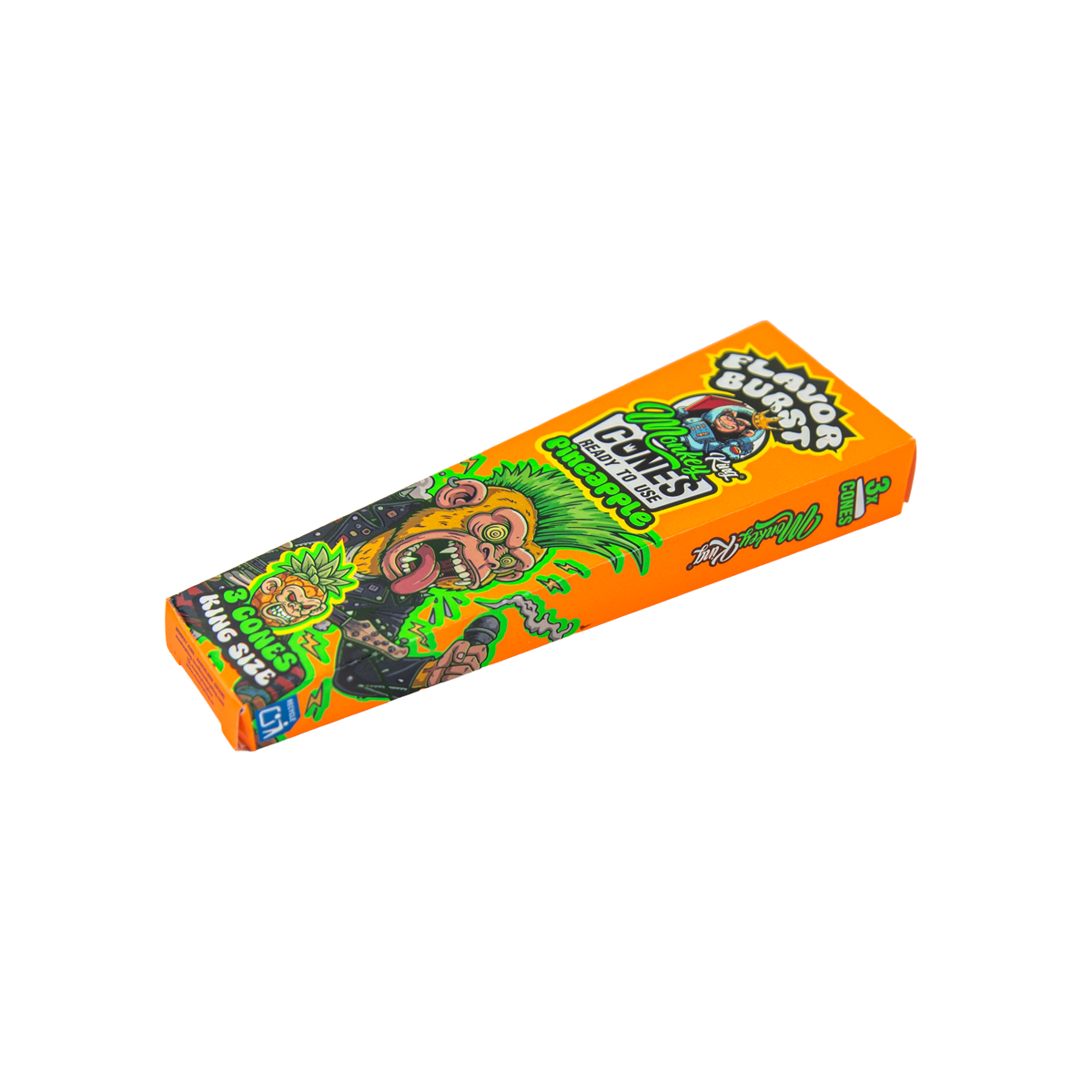 Monkey King King Size Flavor Burst Cones - (3 Pack)