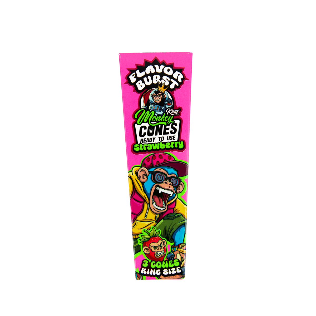 Monkey King King Size Flavor Burst Cones - (3 Pack)