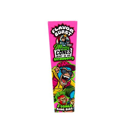 Monkey King King Size Flavor Burst Cones - (3 Pack)