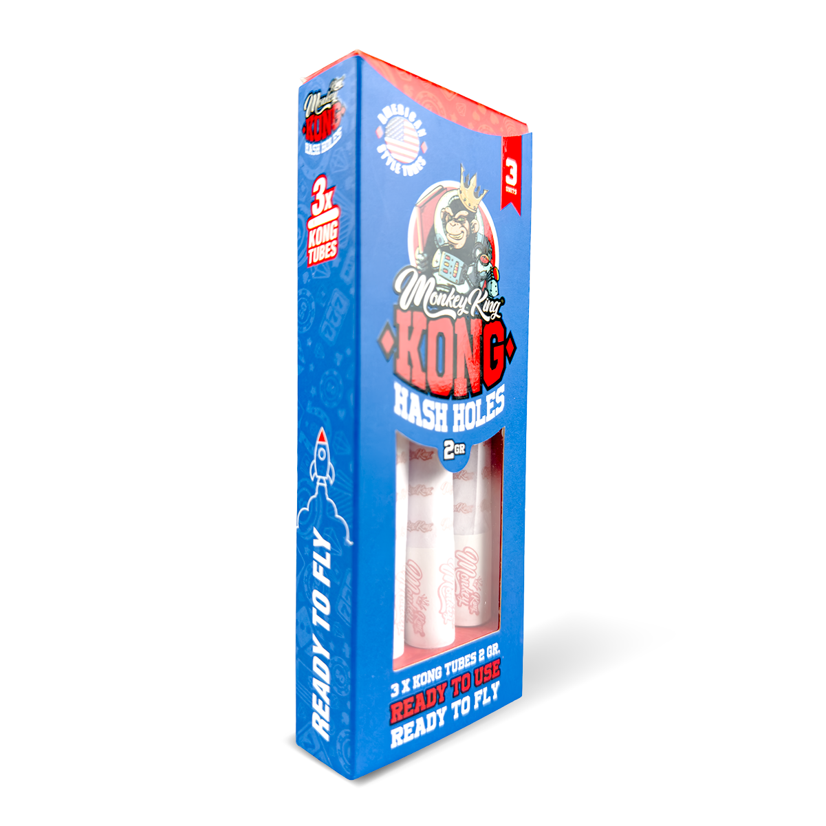 Monkey King Kong Tubes: Hash Holes - 3 Tubes