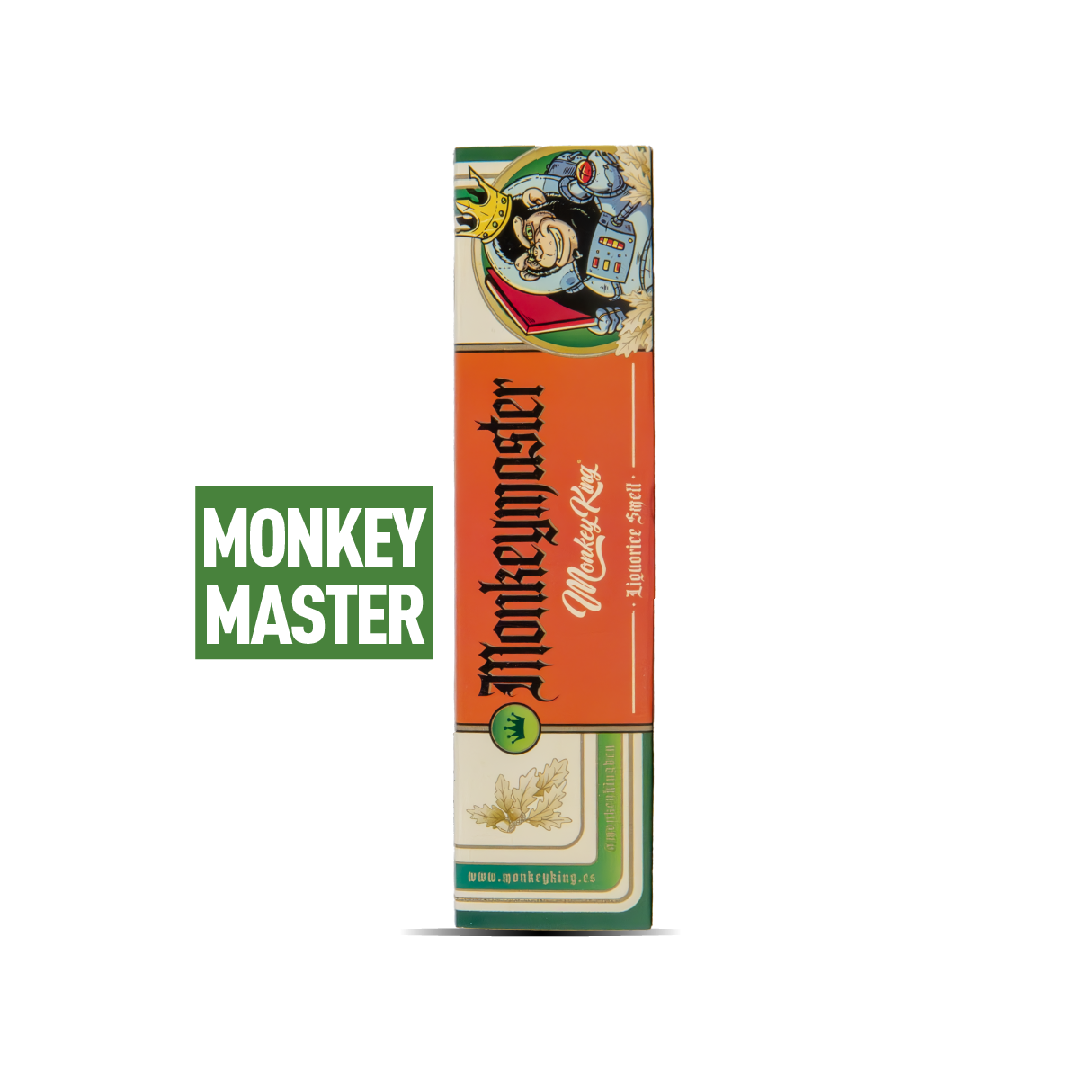 Packaging of Monkey King product on a white background