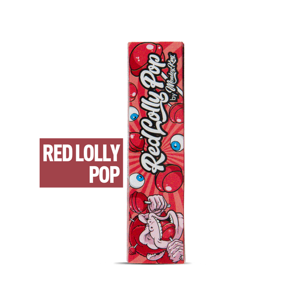 Monkey King Scented Smell Papers & Tips - King Size - Red Lolly