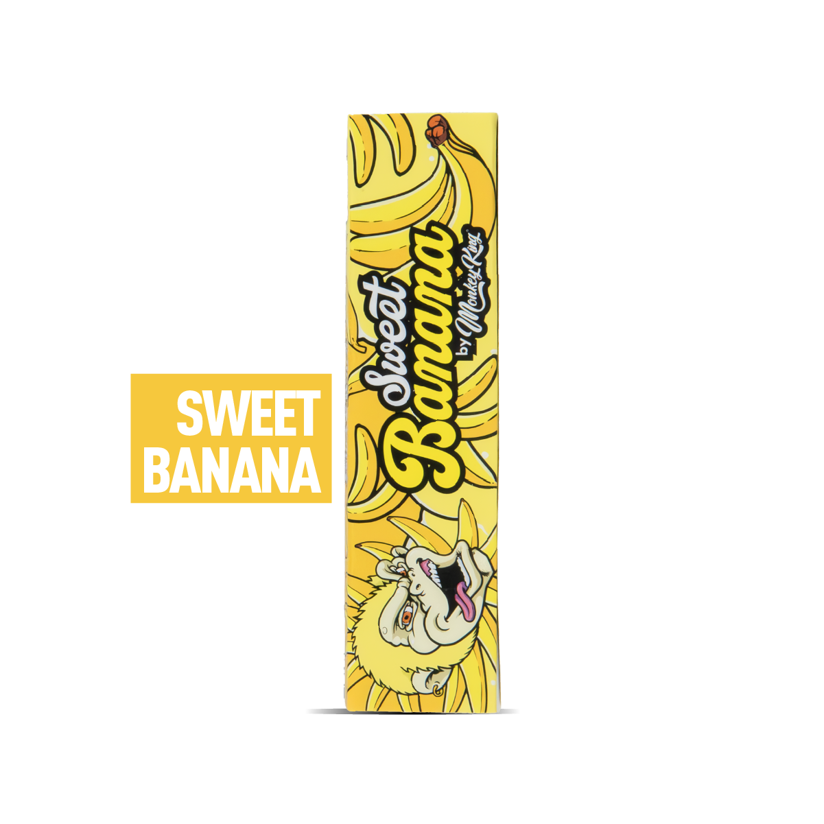 Pack of Sweet Banana by Wacky Packages on a white background