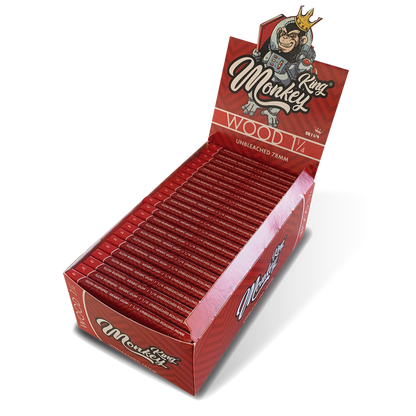 Monkey King Rolling Papers: Unbleached - Medium 1 1/4