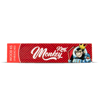 Monkey King Rolling Papers: Unbleached - King Size