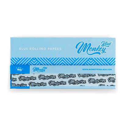 Monkey King Rolling Papers: Blue - King Size