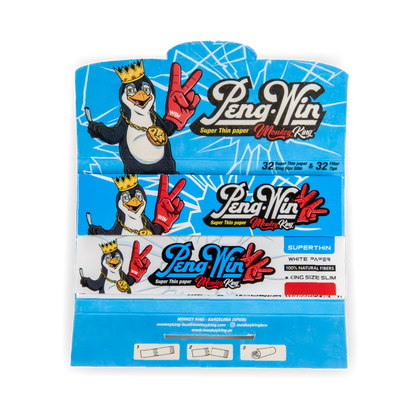 Monkey King Rolling Papers & Tips: Peng-Win Ed. - King Size