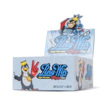 Monkey King Rolling Papers & Tips: Peng-Win Ed. - King Size