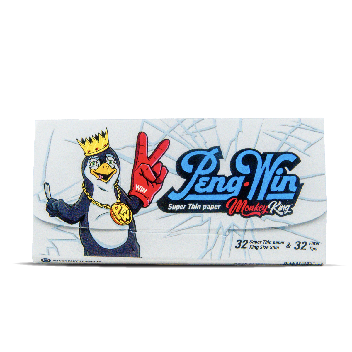 Monkey King Rolling Papers & Tips: Peng-Win Ed. - King Size