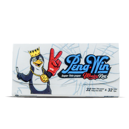 Monkey King Rolling Papers & Tips: Peng-Win Ed. - King Size