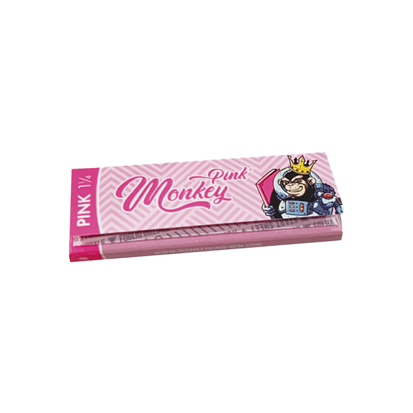 Monkey King Rolling Papers: Pink - Medium 1¼