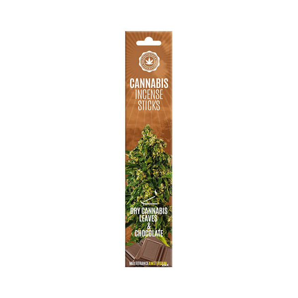 Multitrance Cannabis Incense Sticks - Dry Cannabis & Chocolate