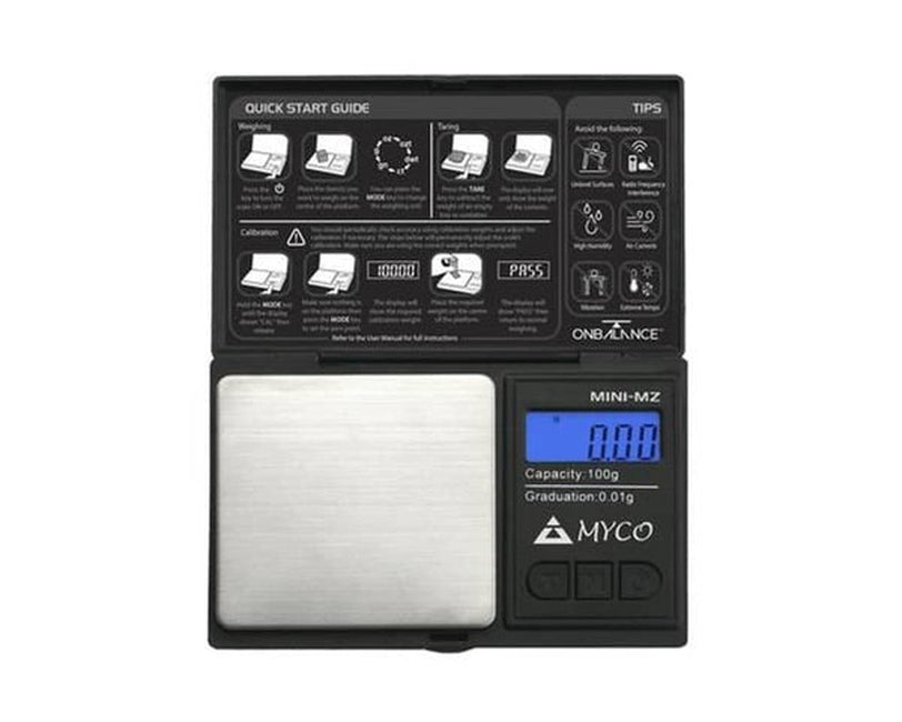 Myco Mini MZ-100 Digital Scales (100g x 0.01g)-On Balance